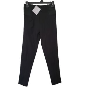 𝅺NWT lycra stretch black leggings pants